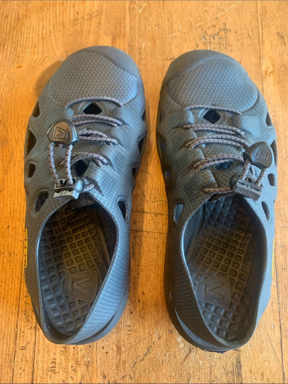 KEEN Kids Black Closed-Toe Water Shoes